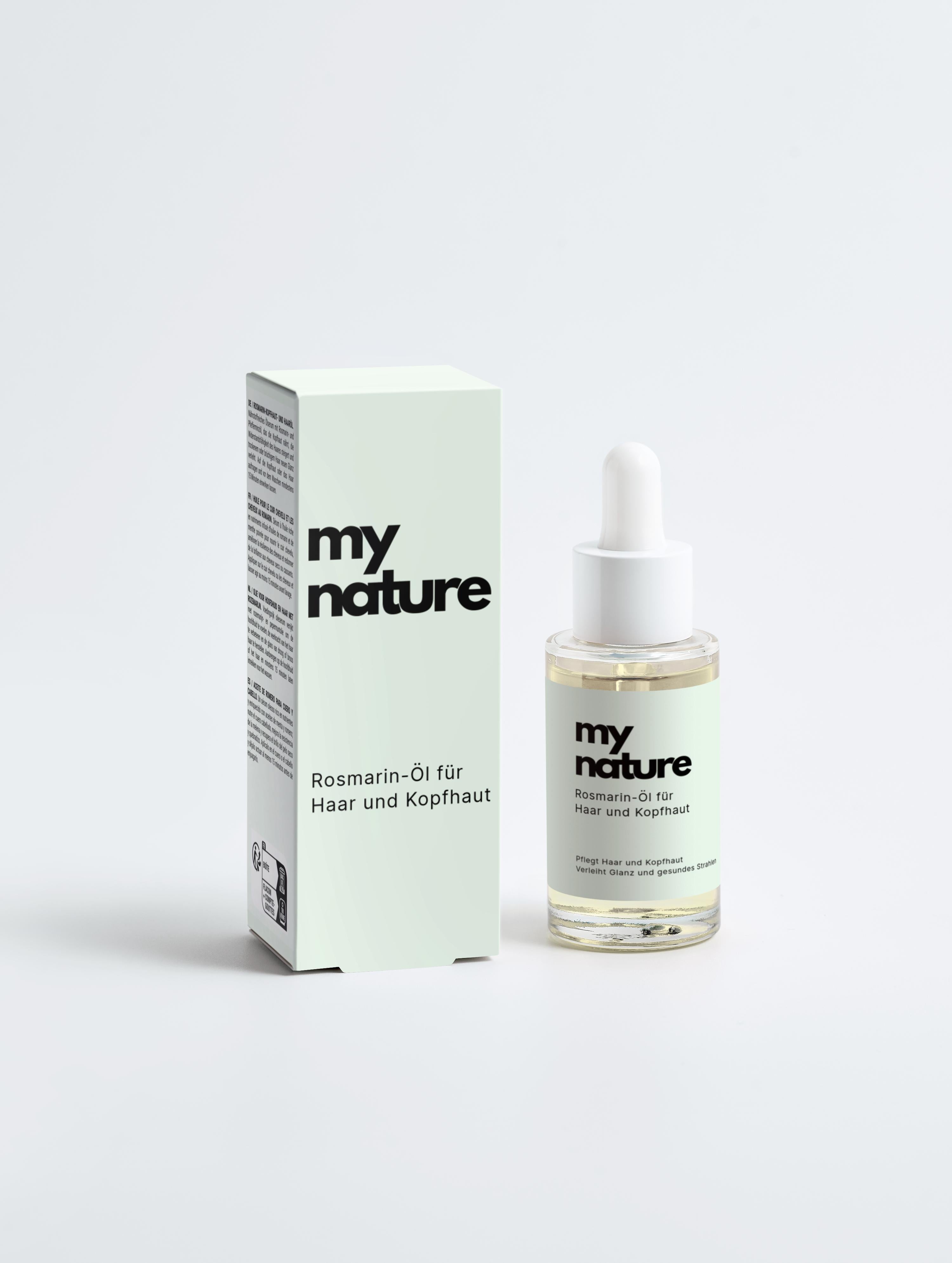 Rosmarin-Öl für Haar und Kopfhaut